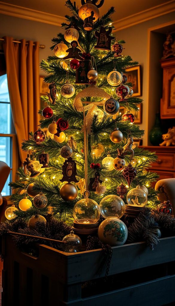 vintage Christmas tree pictures