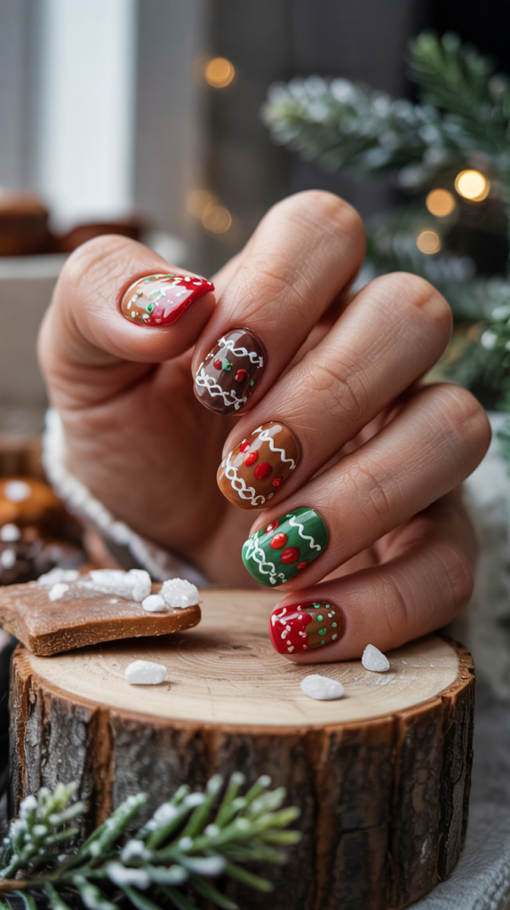 Christmas nails inspo