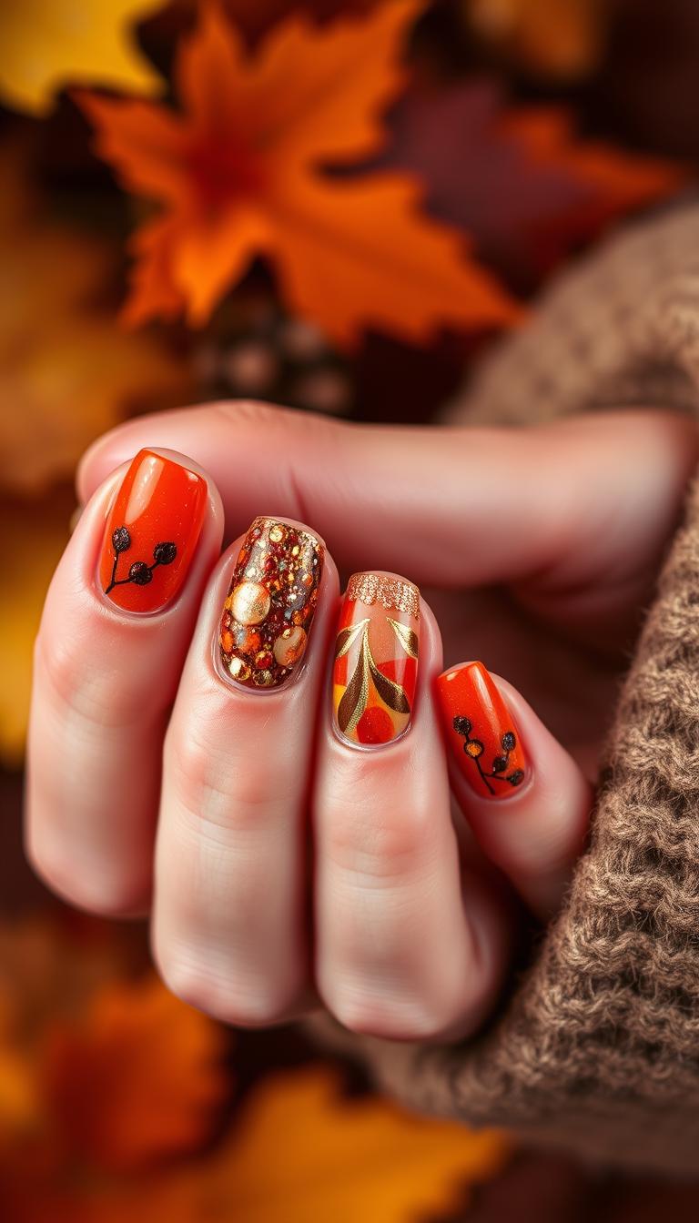 Thanksgiving Nails 2025