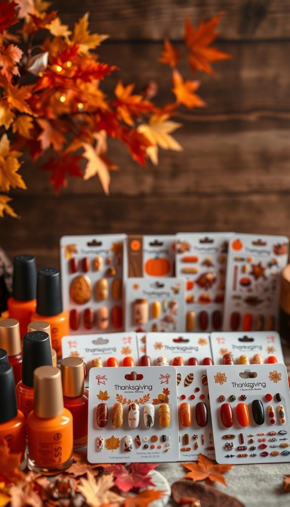 Thanksgiving Press-On Nail Collections Thanksgiving Press-On Nail Collections