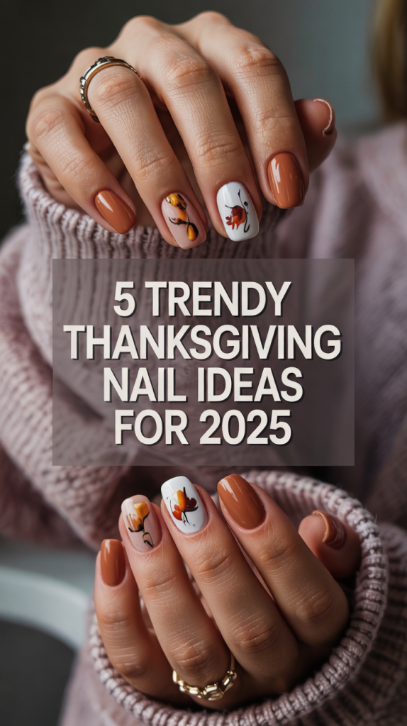 Thanksgiving nails 2025 Thanksgiving nails 2025