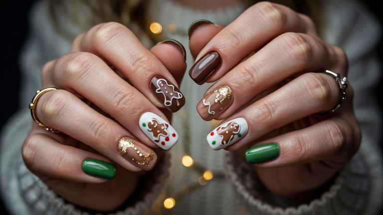 Thanksgiving nails fall 2