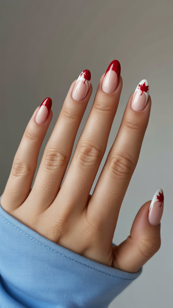 Christmas nails short