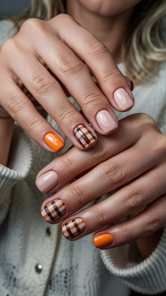 fall gel nails