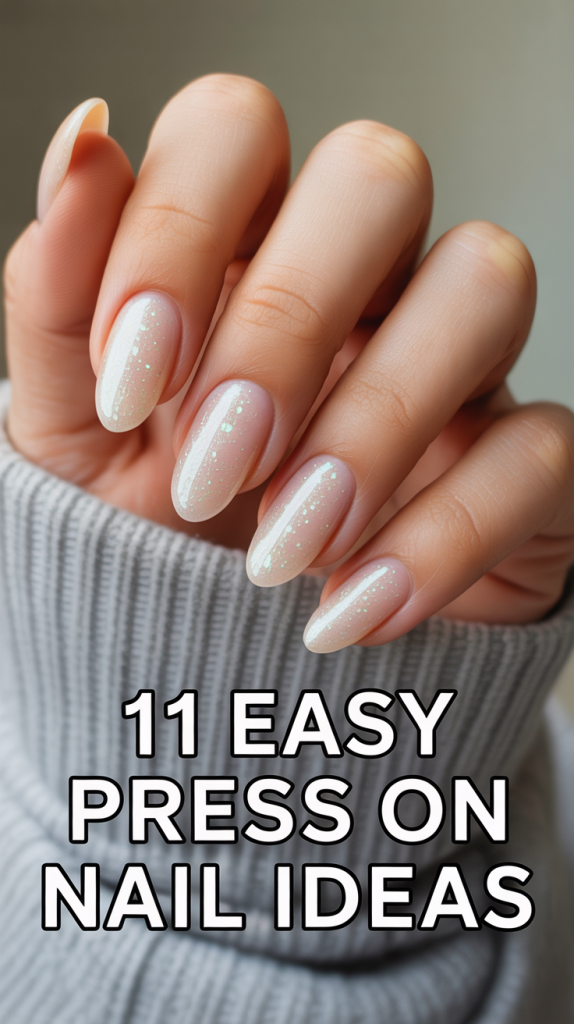 Thanksgiving Nails Easy fall press-on nails