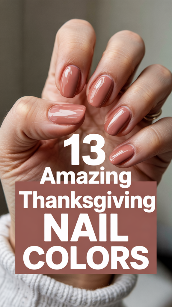 Thanksgiving nails color neutral thanksgiving nails color