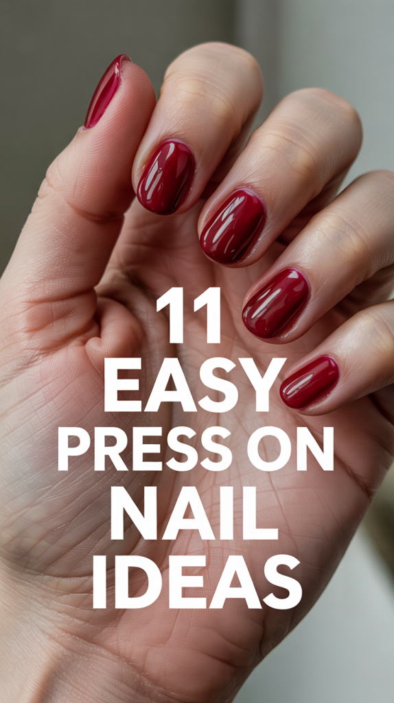 Thanksgiving Nails Easy press on nails