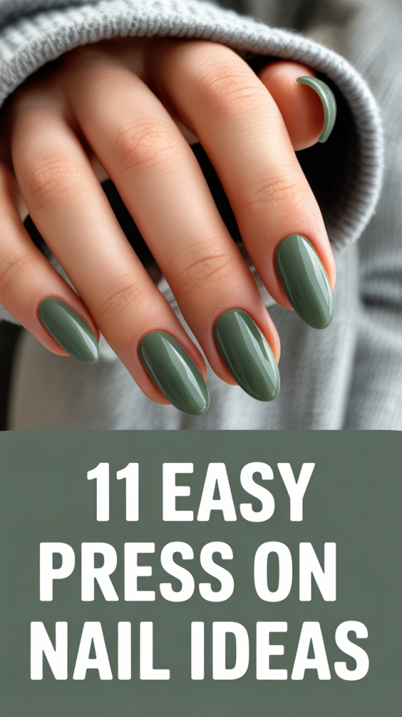 Thanksgiving Nails Easy press on nails aesthetic