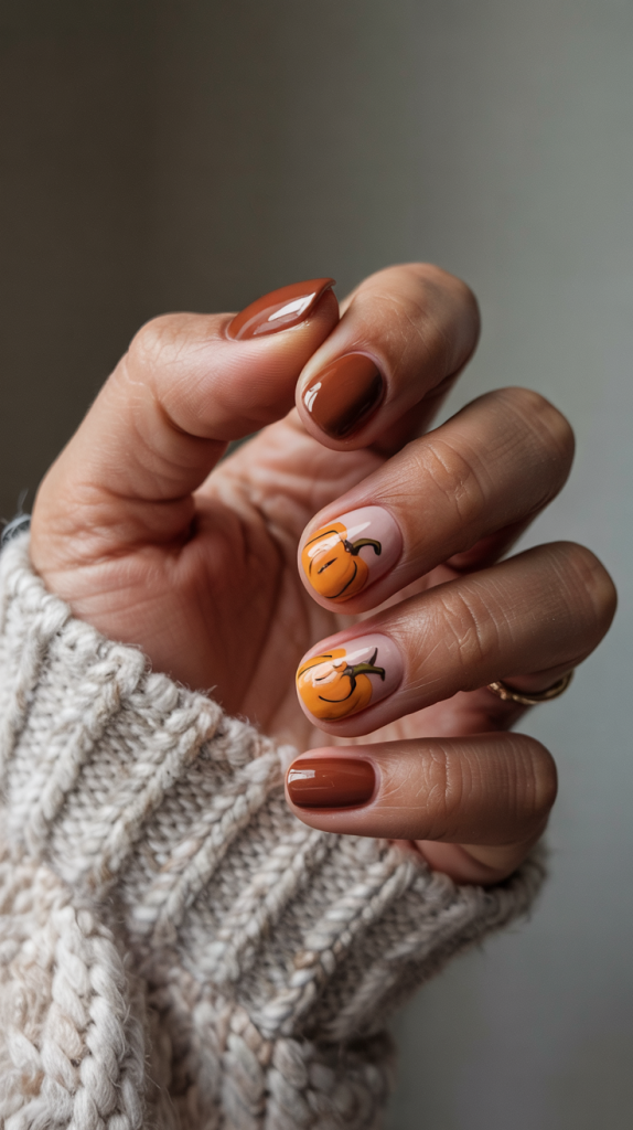 Thanksgiving Nails 2025 thanksgiving nails 2