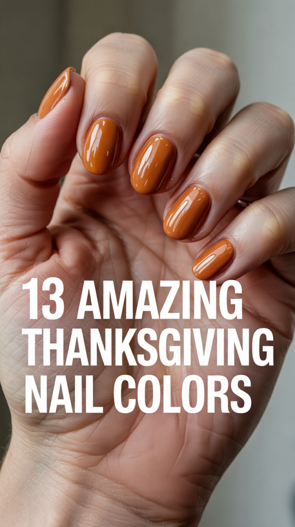 Thanksgiving nails color thanksgiving nails color orange