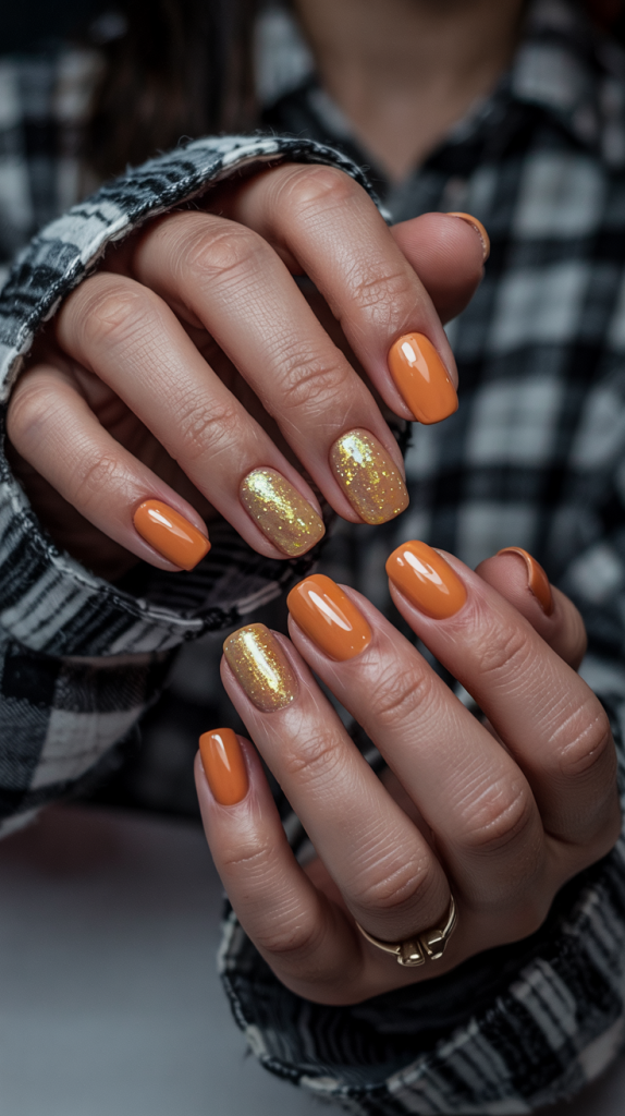 thanksgiving nails colors fall