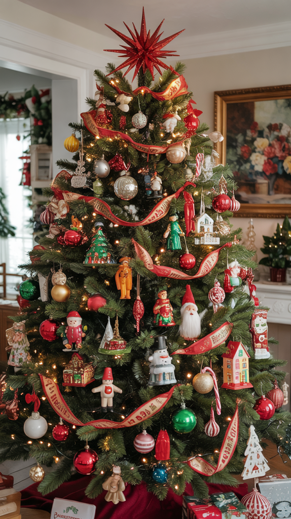 vintage Christmas Tree themes unique