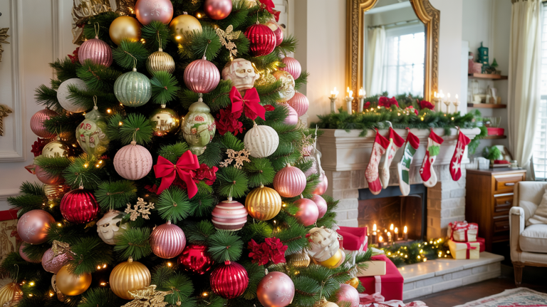 vintage Christmas tree