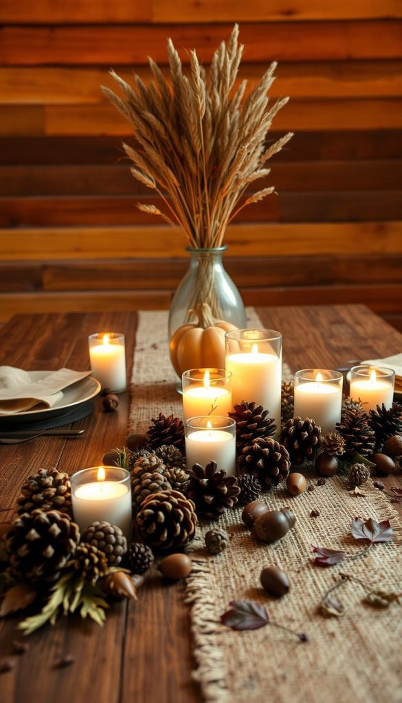 Affordable Thanksgiving Decorations with Natural Materials