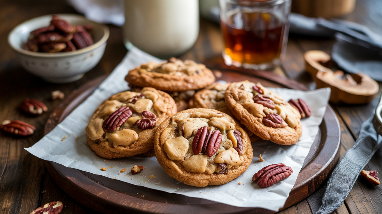 Butter Pecan Meltaway Cookies