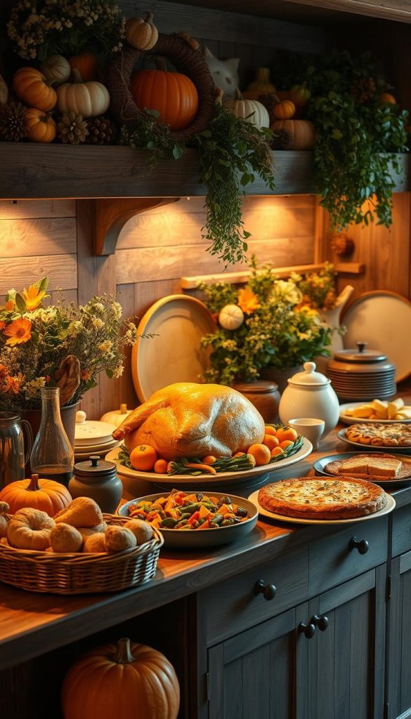 Casual Thanksgiving Countertop Dining Casual Thanksgiving Countertop Dining