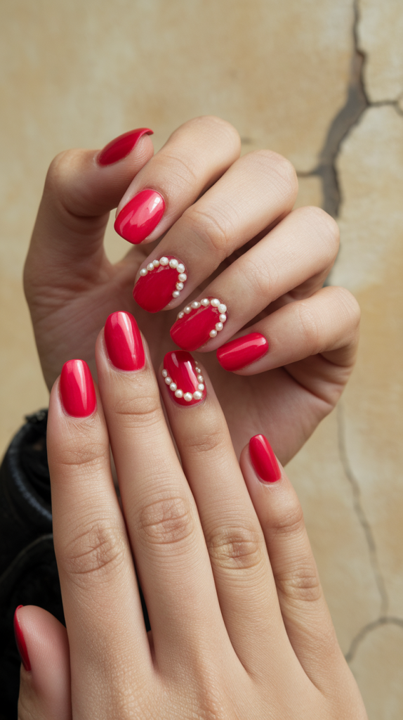 Simple Christmas Nails Christmas Nails Simple