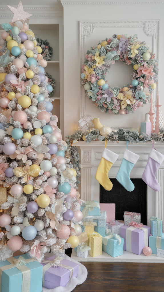 Christmas tree ideas pink