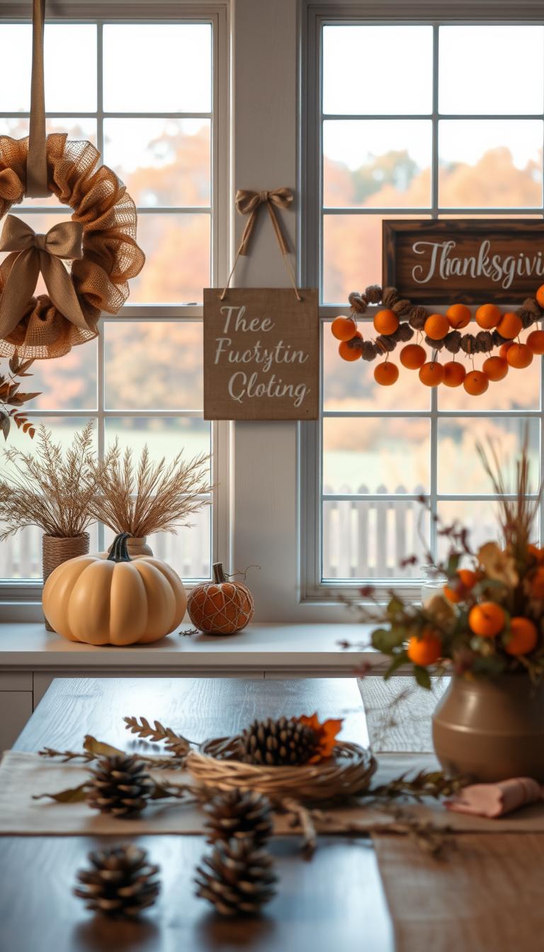 DIY Thanksgiving Decor