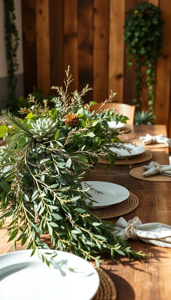 DIY green Thanksgiving decorations DIY green Thanksgiving decorations