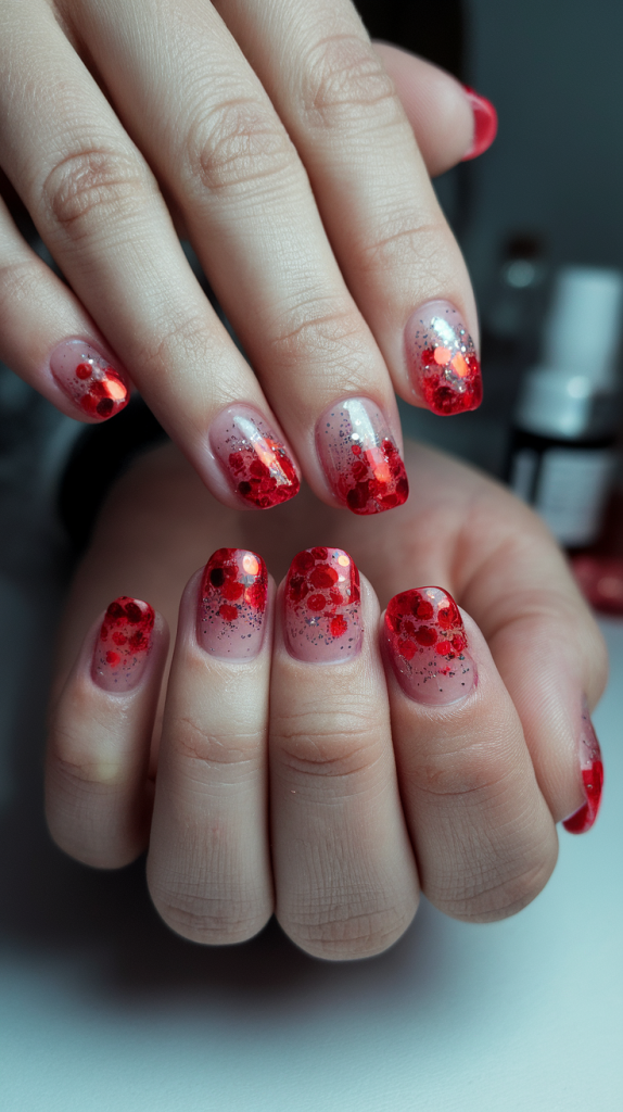 December nails christmas