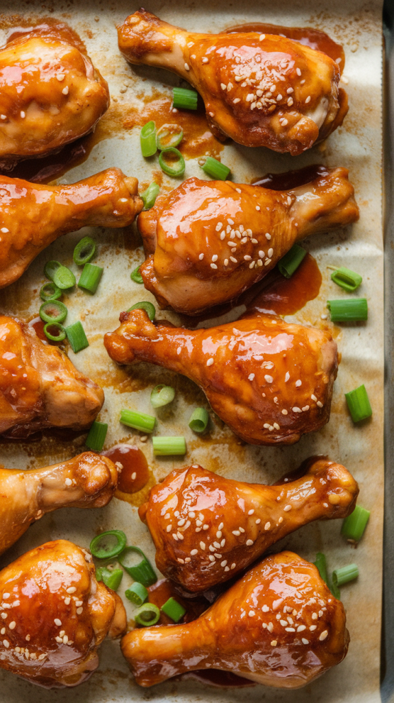 Family-Friendly Baked Teriyaki Chicken Drumsticks
