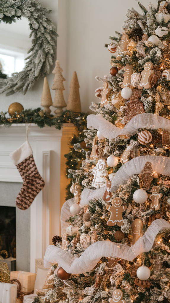 Ginger Bread Theme Christmas Tree Ginger Bread Theme Christmas Tree