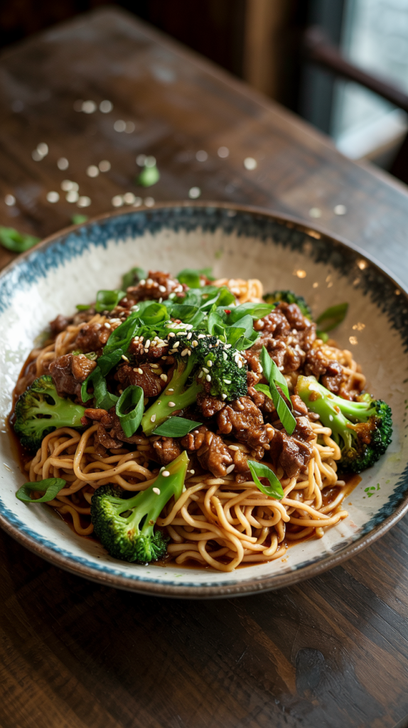 Healthy Ground Beef Recipes for Dinner Ground Beef and Broccoli Ramen Stir Fry