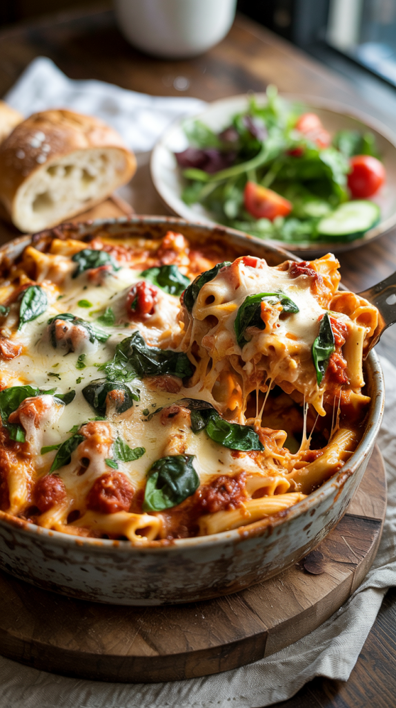 Healthy Turkey Baked Ziti Recipe