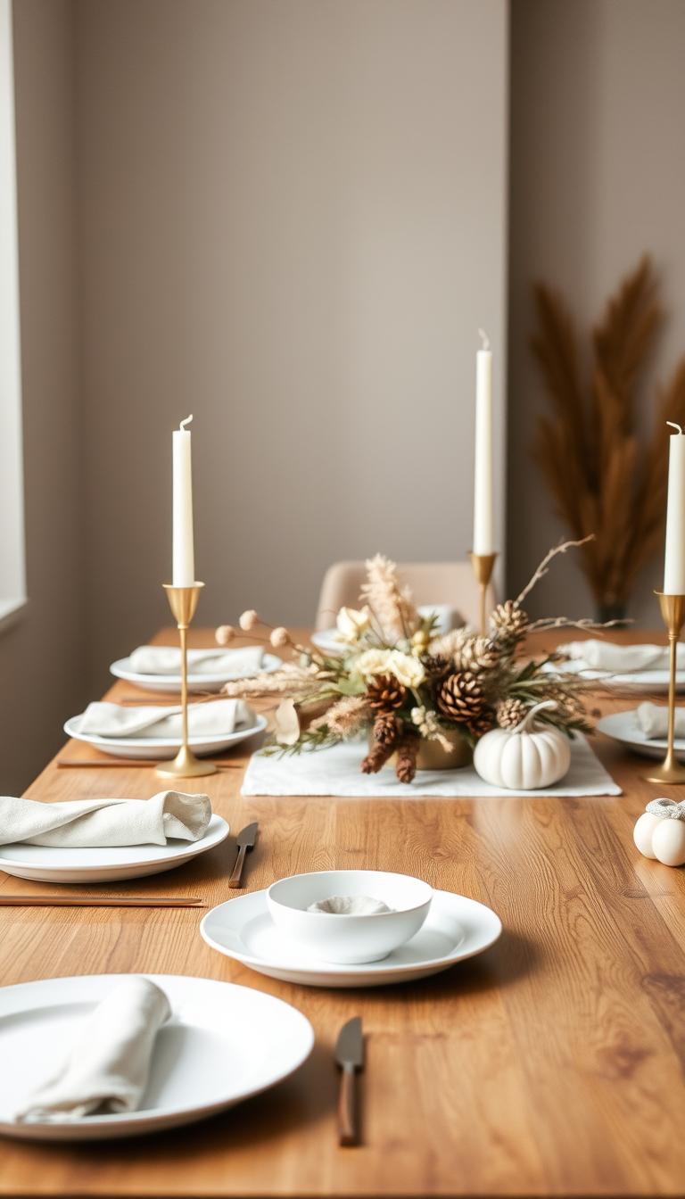 Neutral Thanksgiving Decor