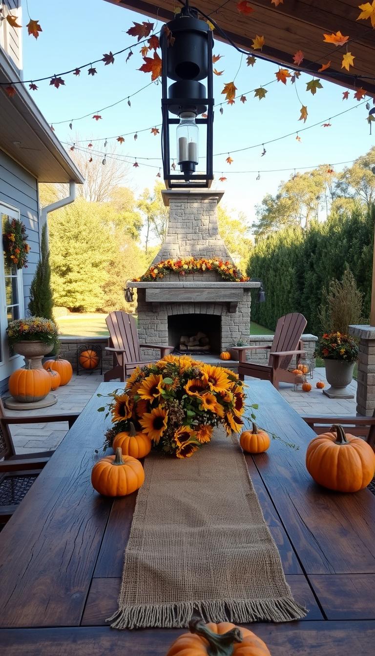 Outdoor Thanksgiving Decor