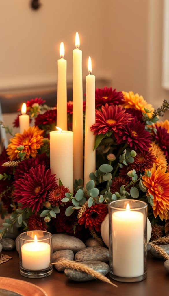Thanksgiving Candlelit Centerpiece Thanksgiving Candlelit Centerpiece