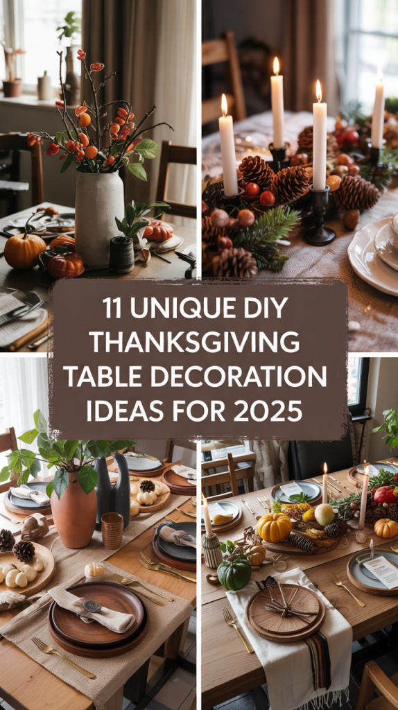 Thanksgiving Table Decorations Thanksgiving Table Decorations Ideas DIY
