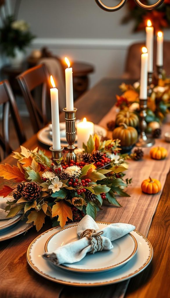 Thanksgiving Table Decorative Accents