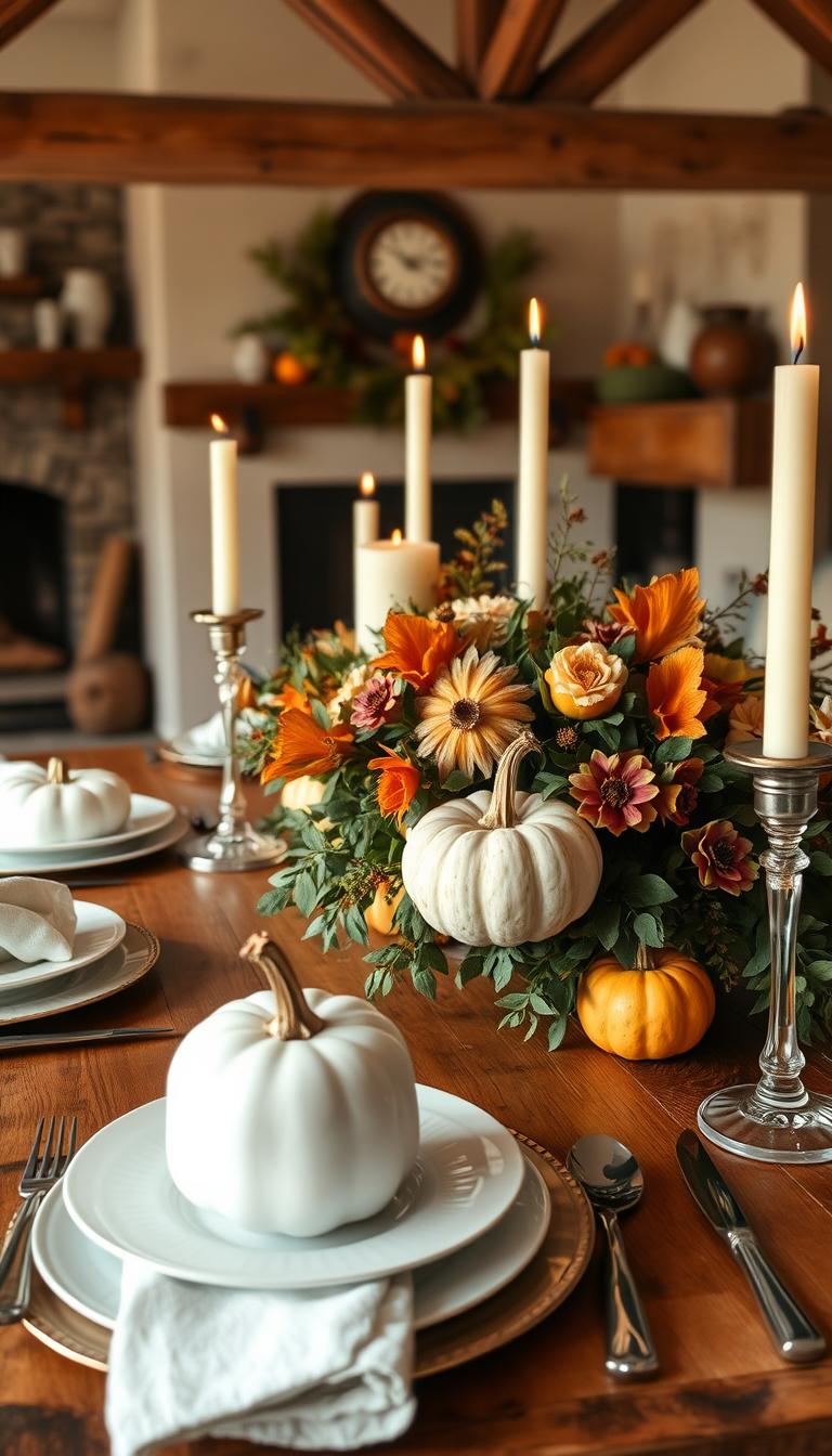 Thanksgiving Table Setup