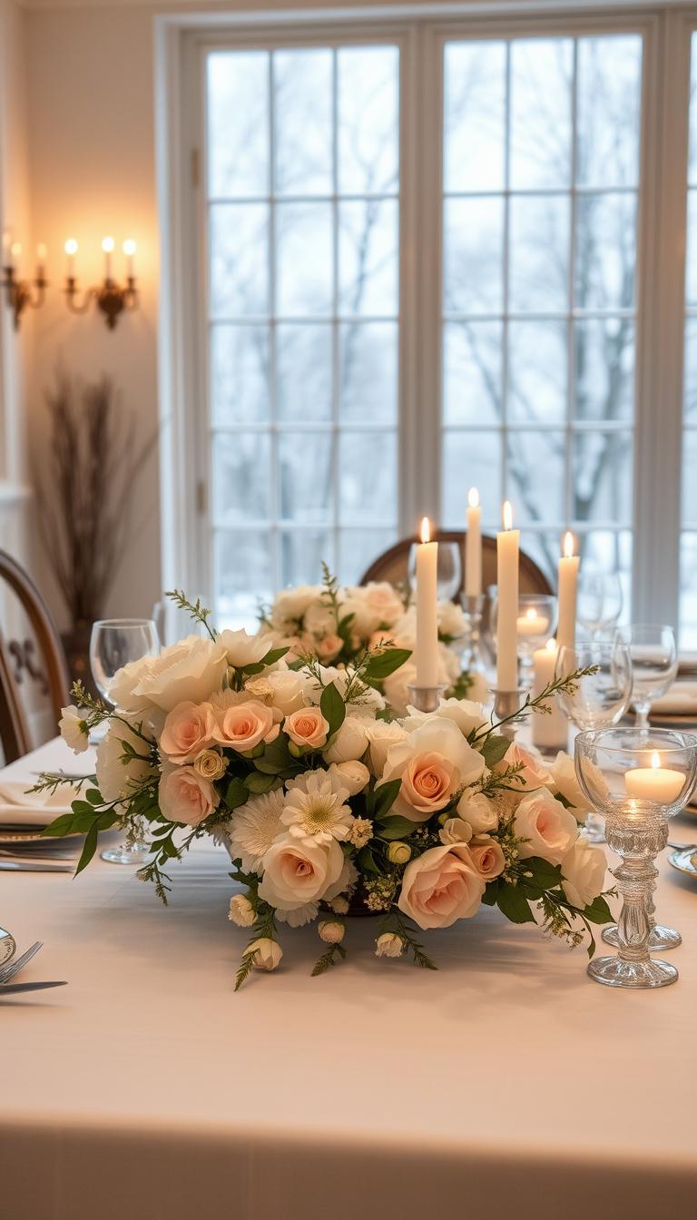 White Thanksgiving Decor