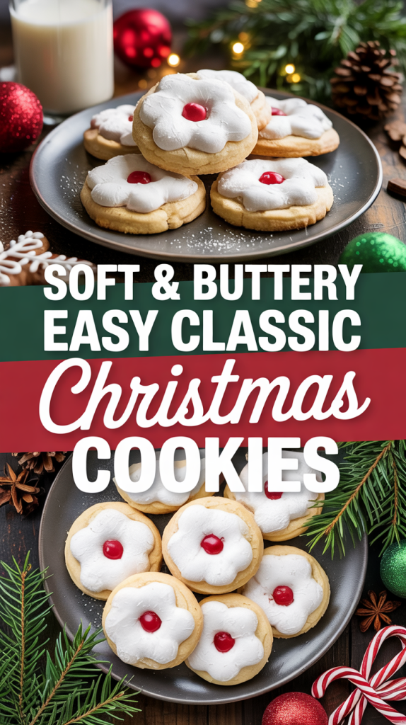 easy christmas cookies easy Christmas Soft Sugar Cookies