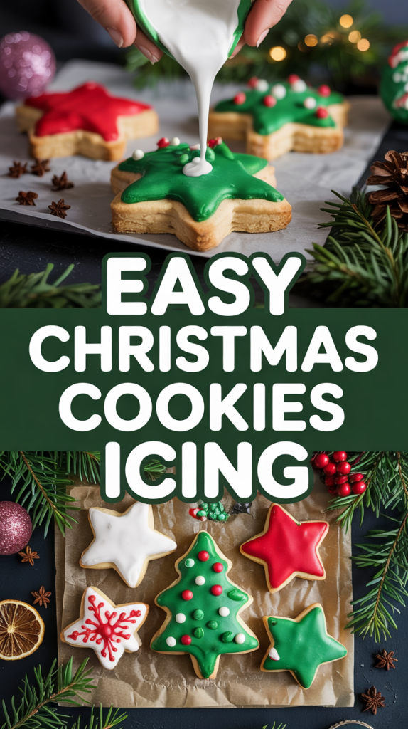 easy icing for christmas cookies