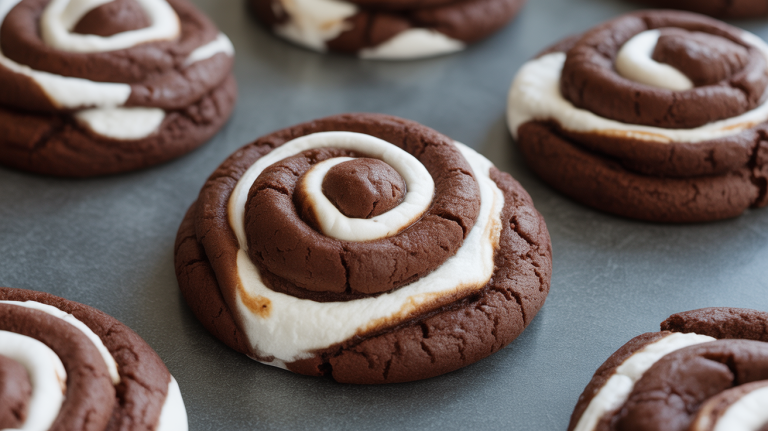 hot cocoa cookies