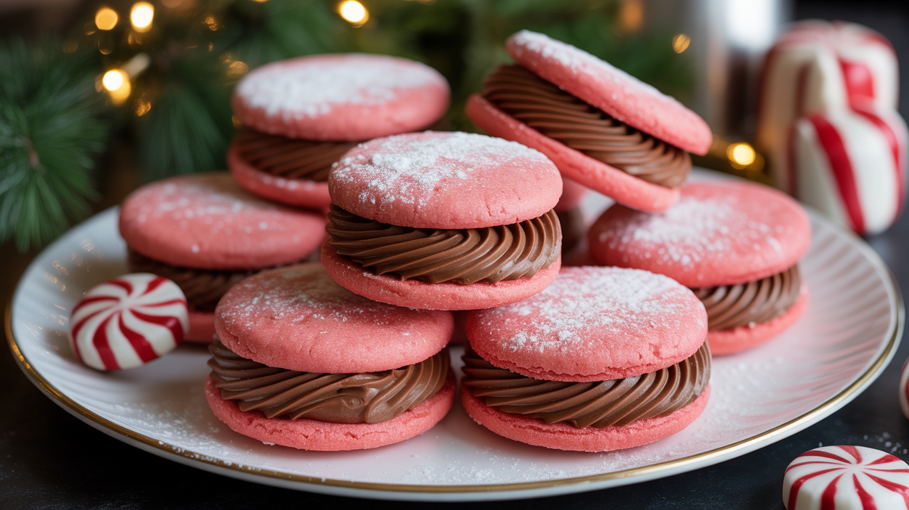 peppermint sugar cookies