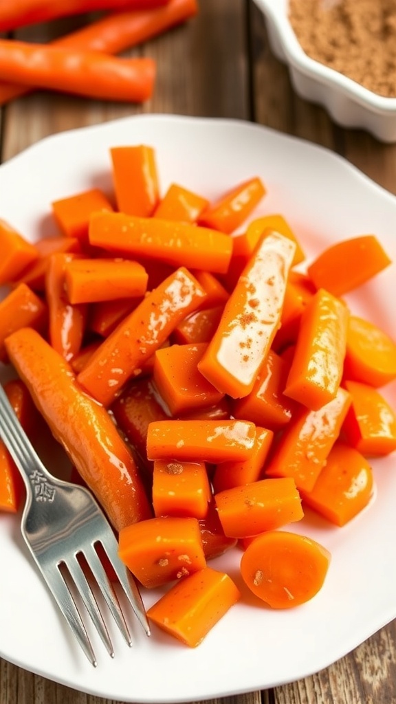 Sweet Sliced Glazed Carrots Recipe