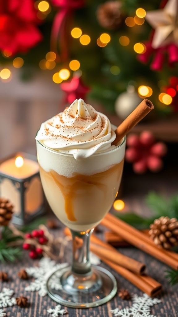 Cinnamon Roll Christmas Cocktail Recipe