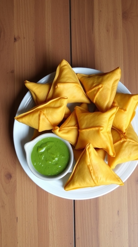 Samosa-Inspired Potato Pea Puffs Recipe