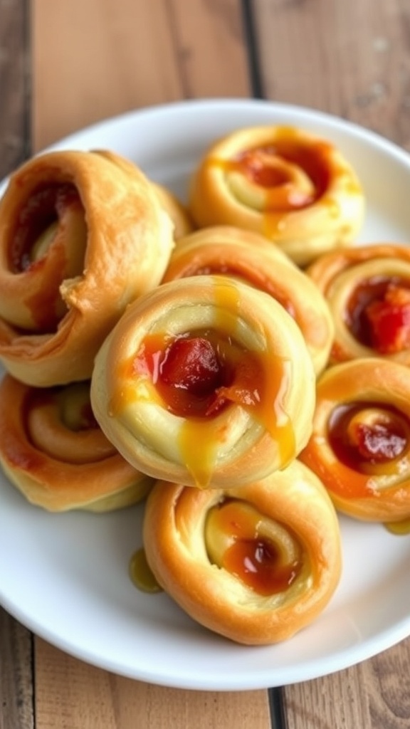 Maple Bacon Puff Pastry Swirls Recipe