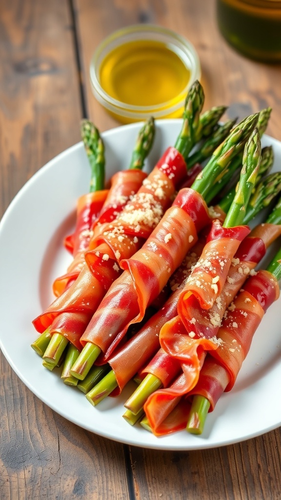 Prosciutto-Wrapped Asparagus Bundles Recipe