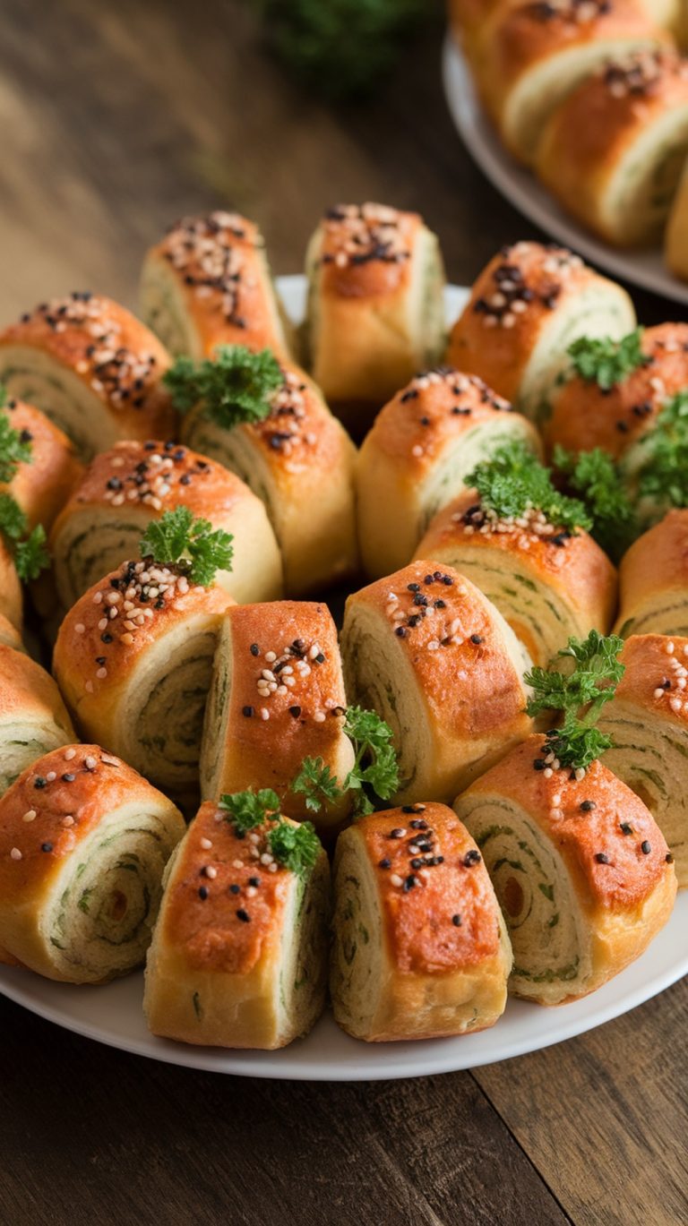 Mini Sausage Wreath Rolls Recipe