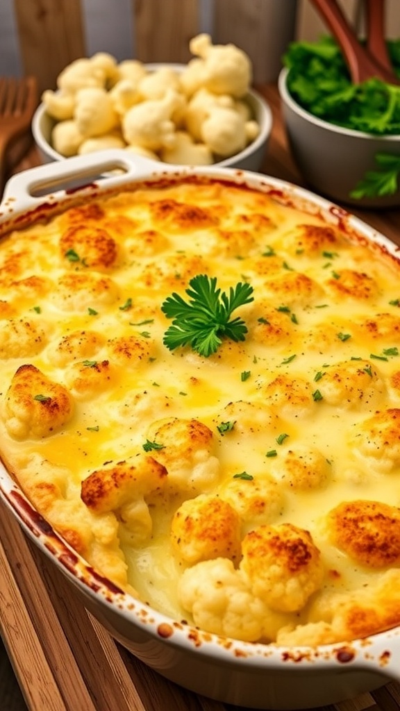 Cheesy Cauliflower Gratin Recipe