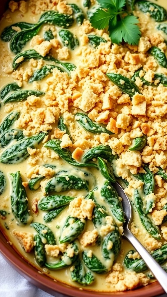 Creamy Spinach Gratin Recipe