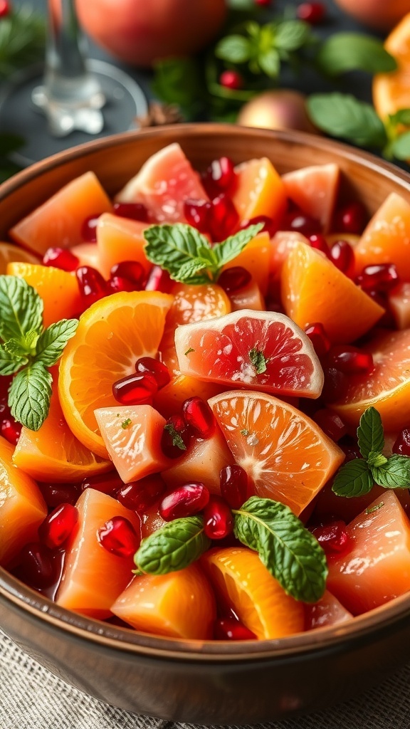 Citrus and Pomegranate Salad Recipe