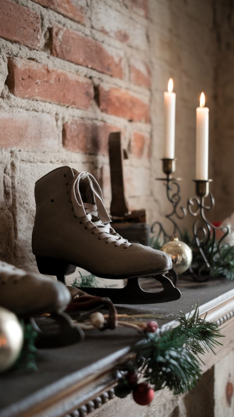 Winter Mantle Decor Ideas for After Christmas